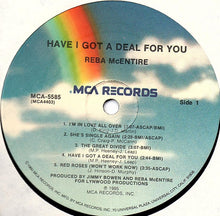 Charger l'image dans la galerie, Reba McEntire : Have I Got A Deal For You (LP, Album, Pin)
