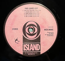 Load image into Gallery viewer, Nick Drake : Five Leaves Left (LP, Album, RE, Van)
