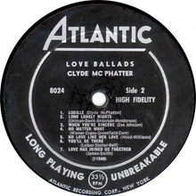Load image into Gallery viewer, Clyde McPhatter : Love Ballads (LP, Album, Mono)
