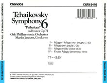 Laden Sie das Bild in den Galerie-Viewer, Tchaikovsky* - Oslo Philharmonic Orchestra*, Mariss Jansons : Symphony 6 &quot;Pathetique&quot; In B Minor Op. 74 (CD)
