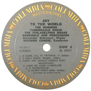 The Mormon Tabernacle Choir* / The Philadelphia Brass Ensemble And Percussion* / Richard Condie* / Alexander Schreiner : Joy To The World (LP, Album)