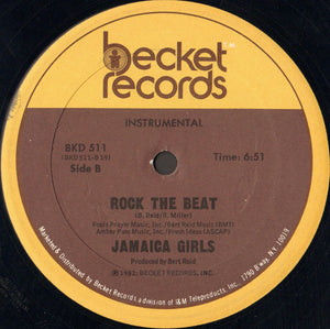 Jamaica Girls : Rock The Beat (12")