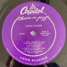 Load image into Gallery viewer, T-Bone Walker : Classics In Jazz (10", Album, Mono)
