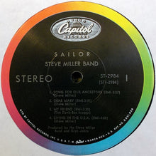 Laden Sie das Bild in den Galerie-Viewer, The Steve Miller Band* : Sailor (LP, Album, Scr)
