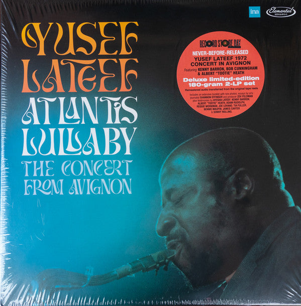 Yusef Lateef : Atlantis Lullaby - The Concert From Avignon (2xLP, Album, RSD, Dlx, Ltd, Num, RM, 180)