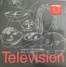 Laden Sie das Bild in den Galerie-Viewer, Television : Live At The Academy NYC 12.4.92 (LP, Red + LP, Whi + RSD, Ltd, RE)
