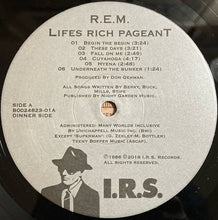 Load image into Gallery viewer, R.E.M. : Lifes Rich Pageant (LP, Album, RE, RP, Van)
