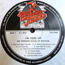 Laden Sie das Bild in den Galerie-Viewer, Ike Turner's Kings Of Rhythm : I'm Tore Up (LP, Comp)
