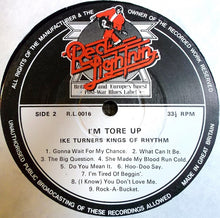 Laden Sie das Bild in den Galerie-Viewer, Ike Turner's Kings Of Rhythm : I'm Tore Up (LP, Comp)
