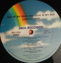 Laden Sie das Bild in den Galerie-Viewer, Loretta Lynn : Out Of My Head And Back In My Bed (LP, Album, Club, CRC)
