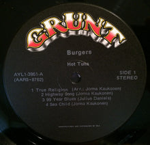 Laden Sie das Bild in den Galerie-Viewer, Hot Tuna : Burgers (LP, Album, RE)
