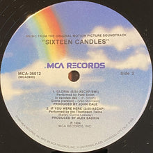 Load image into Gallery viewer, Various : Sixteen Candles: Music From The Original Motion Picture Soundtrack (LP, MiniAlbum, Pin)
