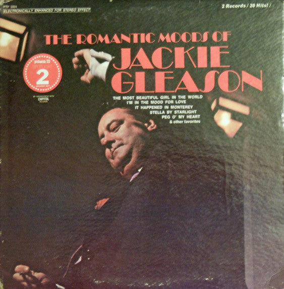 Jackie Gleason : The Romantic Moods Of Jackie Gleason (2xLP, Comp, Gat)