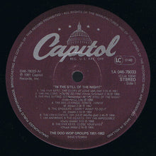 Laden Sie das Bild in den Galerie-Viewer, Various : In The Still Of The Night. The Doo-Wop Groups 1951-1962 (LP, Comp)
