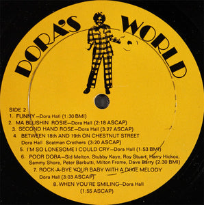 Dora Hall : Dora's World (LP, Album)