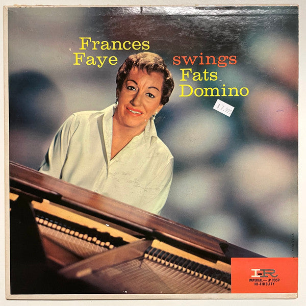 Frances Faye : Frances Faye Swings Fats Domino (LP, Mono)