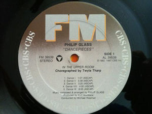 Philip Glass : DancePieces (LP, Album, Car)