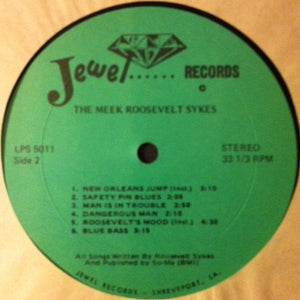 Roosevelt Sykes : The Meek Roosevelt Sykes (LP, Album)