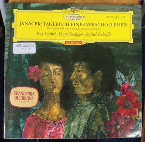 Janáček* - Kay Griffel, Ernst Haefliger, Rafael Kubelik : Tagebuch Eines Verschollenen = The Diary Of One Who Vanished = Journal d'un Disparu (LP, Album)