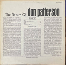 Load image into Gallery viewer, Don Patterson : The Return Of Don Patterson (LP, Album)
