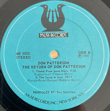 Load image into Gallery viewer, Don Patterson : The Return Of Don Patterson (LP, Album)
