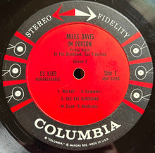 Load image into Gallery viewer, Miles Davis : In Person, Friday Night At The Blackhawk, San Francisco, Volume I (LP, Album)
