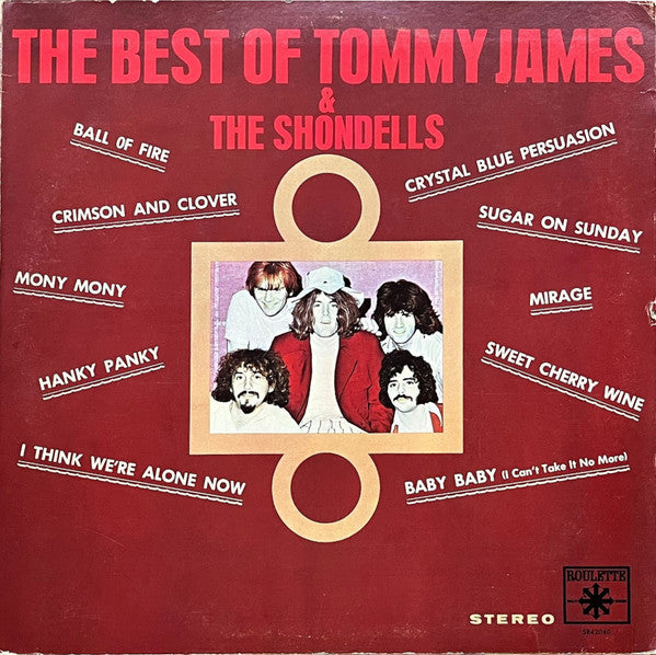 Tommy James & The Shondells : The Best Of Tommy James & The Shondells (LP, Album, Comp, Uni)