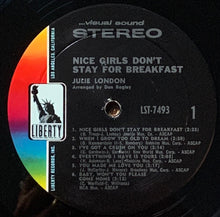 Charger l&#39;image dans la galerie, Julie London : Nice Girls Don&#39;t Stay For Breakfast (LP, Album)
