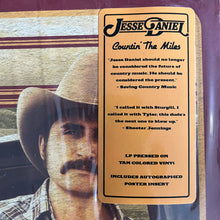 Laden Sie das Bild in den Galerie-Viewer, Jesse Daniel (3) : Countin&#39; The Miles (LP, Album, Tan)
