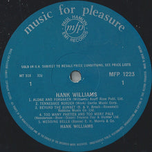 Laden Sie das Bild in den Galerie-Viewer, Hank Williams : Hank Williams (LP, Comp, Mono)
