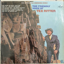 Load image into Gallery viewer, Tex Ritter : The Friendly Voice Of Tex Ritter (LP, Album, Jac)
