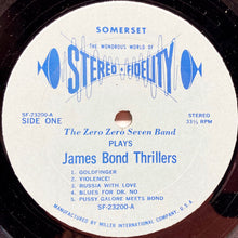 Load image into Gallery viewer, The Zero Zero Seven Band : James Bond Thrillers!!! (LP, Album)
