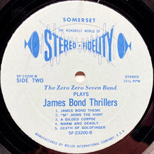 Load image into Gallery viewer, The Zero Zero Seven Band : James Bond Thrillers!!! (LP, Album)
