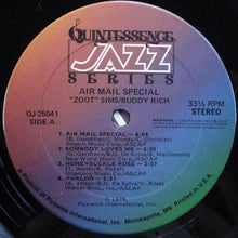 Load image into Gallery viewer, "Zoot" Sims* / Buddy Rich : Air Mail Special (LP, Comp)
