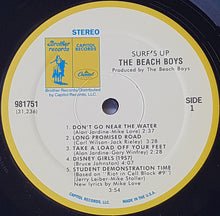 Laden Sie das Bild in den Galerie-Viewer, The Beach Boys : Surf's Up (LP, Album, Ltd, RE, 180)
