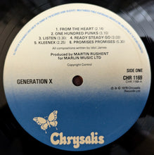 Load image into Gallery viewer, Generation X (4) : Generation X (LP, Album, Top)
