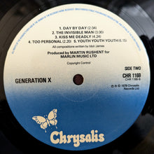 Load image into Gallery viewer, Generation X (4) : Generation X (LP, Album, Top)
