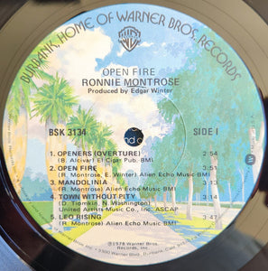 Ronnie Montrose : Open Fire (LP, Album, Club, RE, Los)