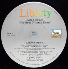 Laden Sie das Bild in den Galerie-Viewer, Jan &amp; Dean : The Best Of Jan &amp; Dean (LP, Comp, Jac)
