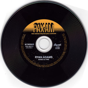 Ryan Adams : Ashes & Fire (CD, Album, Gat)