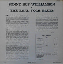 Charger l'image dans la galerie, Sonny Boy Williamson (2) : The Real Folk Blues (LP, Album, RE)
