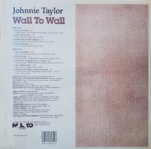 Johnnie Taylor : Wall To Wall (LP, Album, Pit)