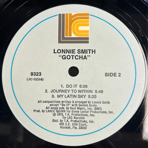 Lonnie Smith : Gotcha' (LP, Album)