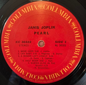 Janis Joplin : Pearl (LP, Album)