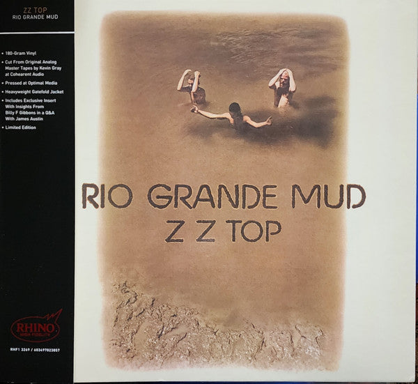 Buy ZZ Top : Rio Grande Mud (LP, Album, Ltd, RE, 180) Online for a