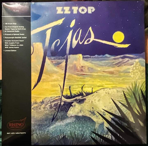 ZZ Top : Tejas (LP, Album, Ltd, RE, 180)