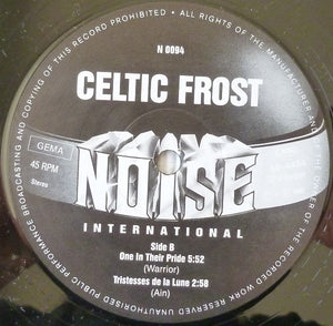 Celtic Frost : I Won't Dance (12", EP)