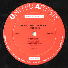 Load image into Gallery viewer, Randy Weston : Little Niles (LP, Album, Mono)
