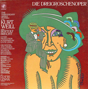 Kurt Weill, Bertolt Brecht  - Supervised By Lotte Lenya : Die Dreigroschenoper (The Threepenny Opera) (2xLP, RE + Box, RE)