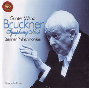 Günter Wand, Bruckner*, Berliner Philharmoniker : Symphony No. 4 (Recorded Live) (CD, Album)